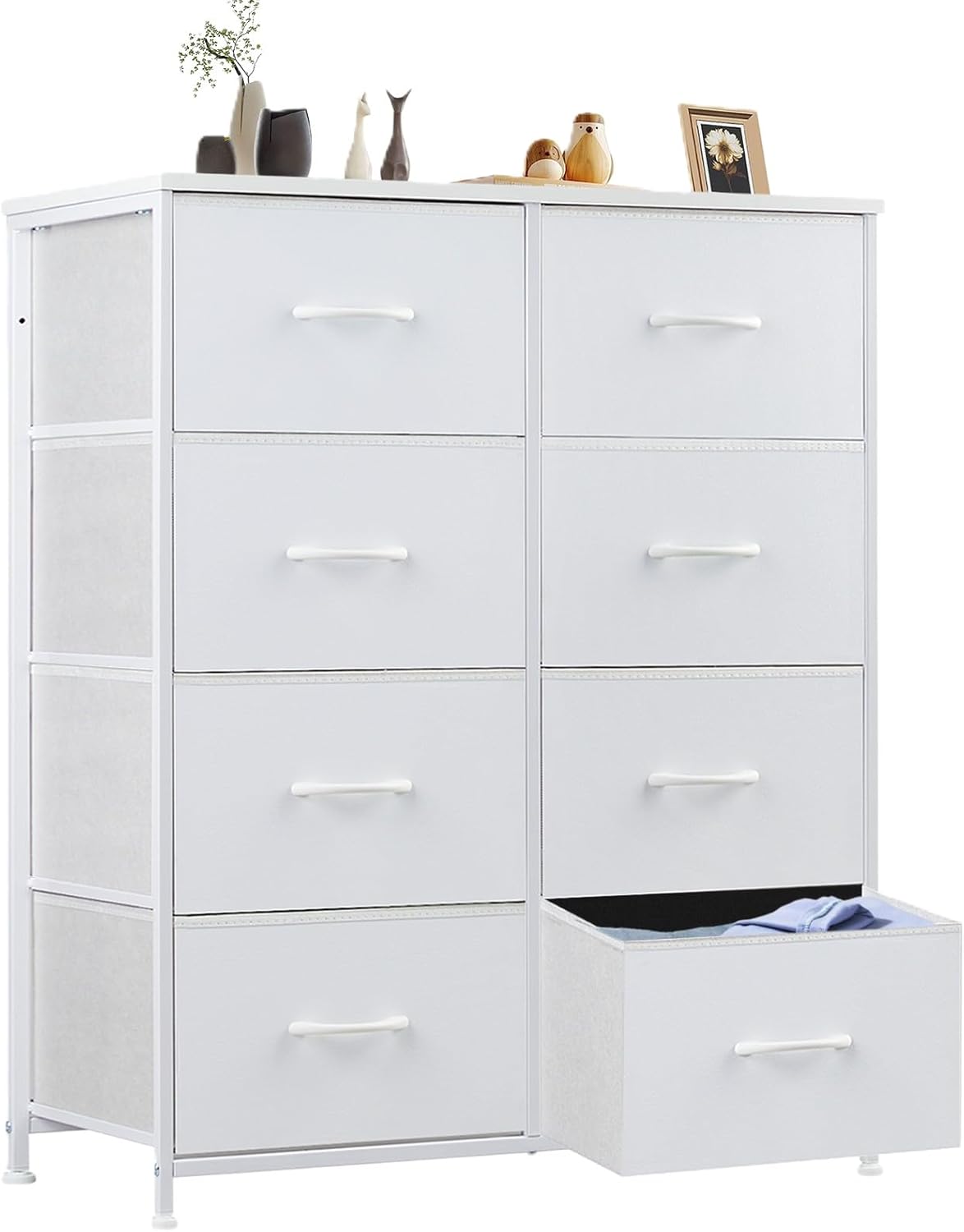 8-Drawer Multifunction Fabric Dresser 🧺｜Large Storage Organizer for Bedroom, Closet & Entryway