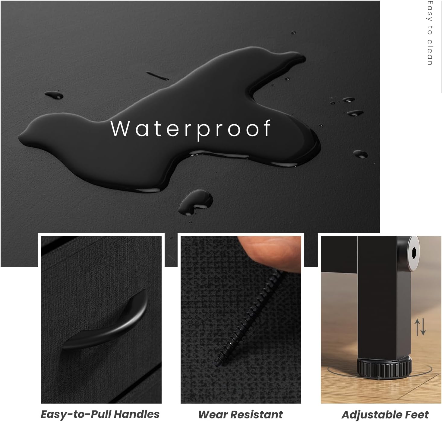 8-Drawer Multifunction Fabric Dresser 🧺｜Large Storage Organizer for Bedroom, Closet & Entryway